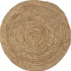IB Laursen Seegras- & Juteteppiche|Teppiche-Teppich rund natur Jute