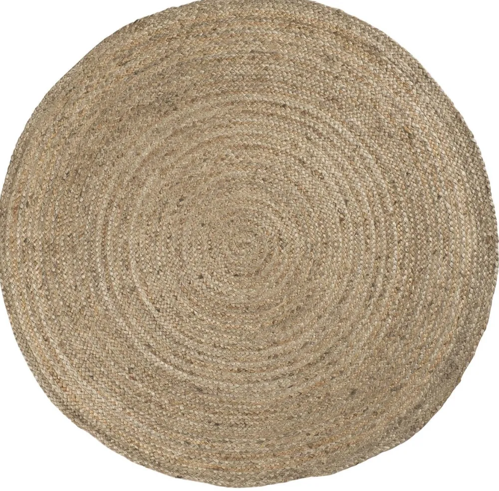 IB Laursen Seegras- & Juteteppiche|Teppiche-Teppich rund natur Jute