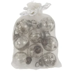 IB Laursen Weihnachtsdeko-Tüte mit 8 Weihnachtskugeln mini
