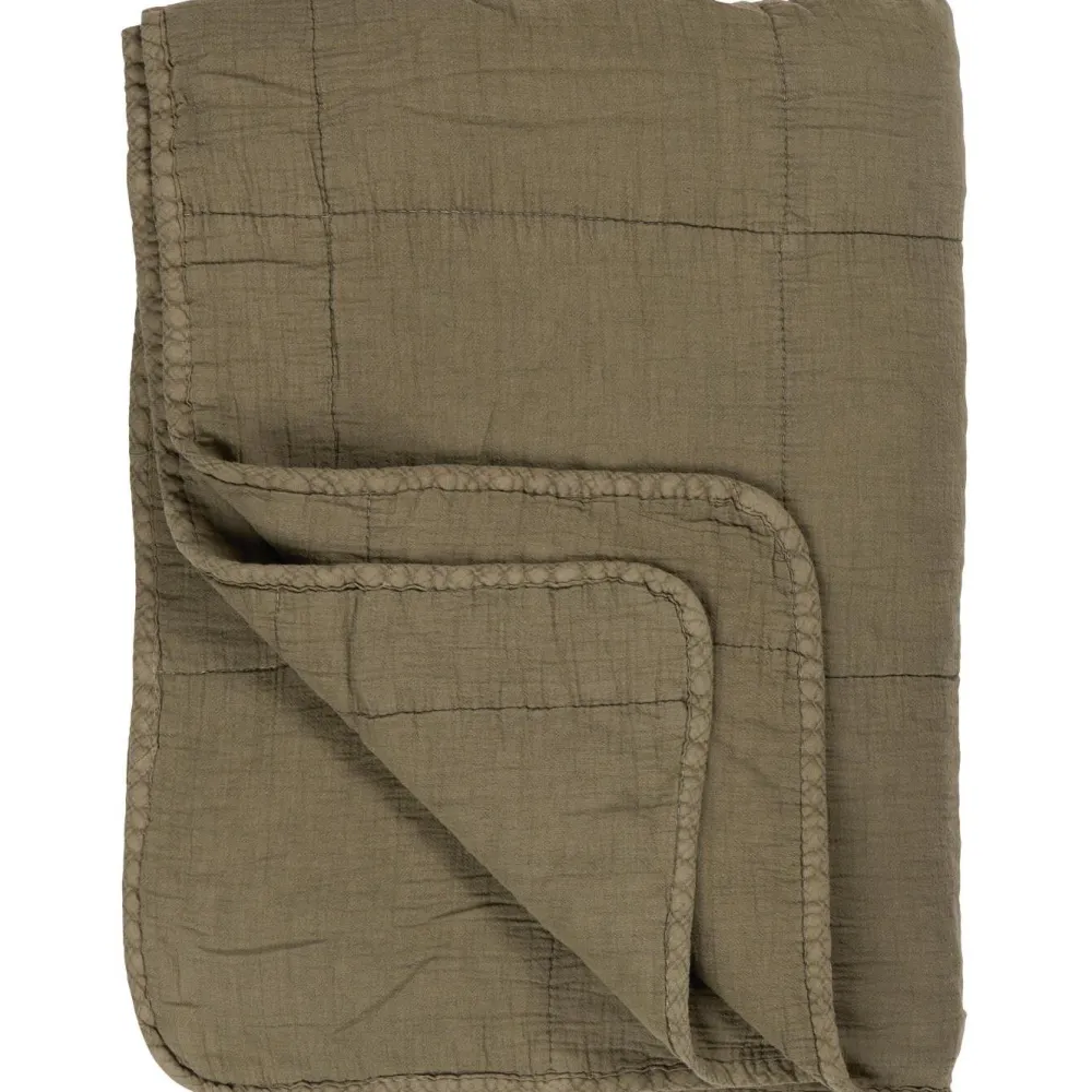 IB Laursen Decken & Plaids|Garten-Textilien-Vintage Quilt unifarben