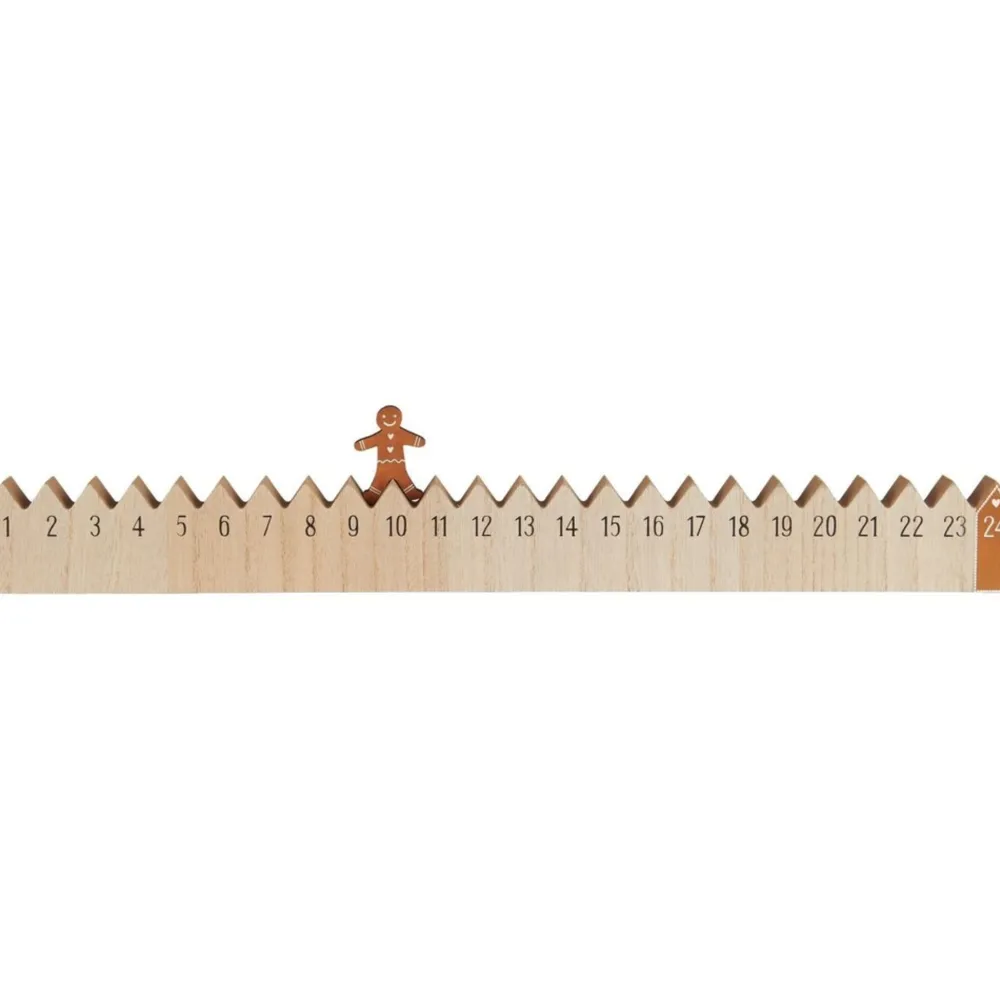IB Laursen Weihnachtsdeko-Weihnachtskalender 1-24 aus Holz