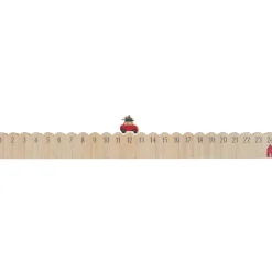 IB Laursen Weihnachtsdeko-Weihnachtskalender 1-24 aus Holz