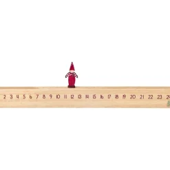 IB Laursen Weihnachtsdeko-Weihnachtskalender 1-24 aus Holz