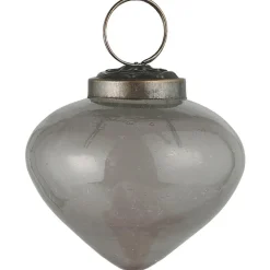 Ib Laursen Weihnachtsdeko-Weihnachtskugel bubbled Glas zwiebelförmig