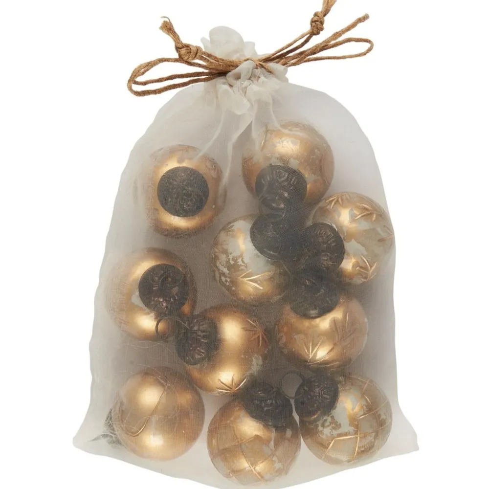 IB Laursen Weihnachtsdeko-Weihnachtskugel 10er-Set