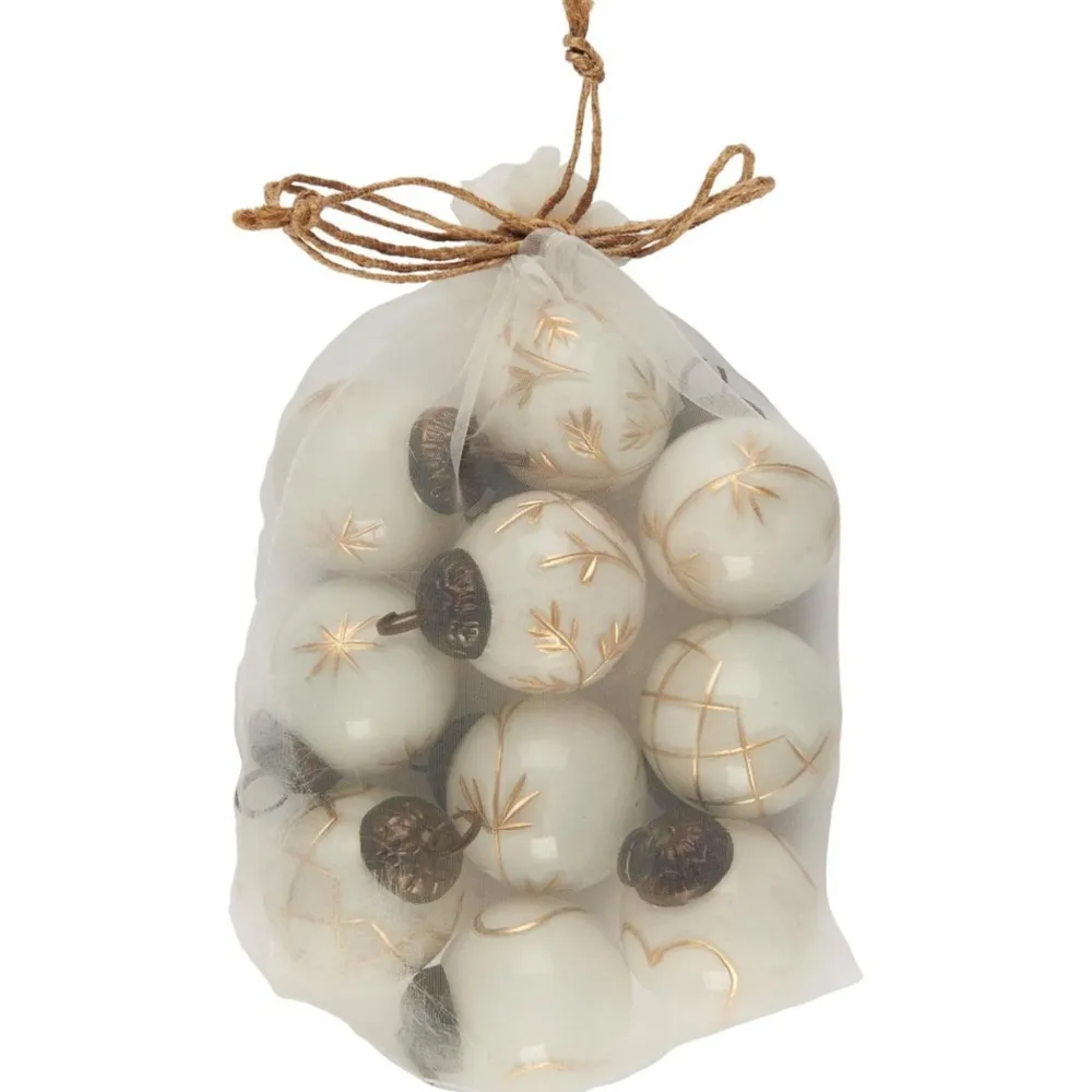 IB Laursen Weihnachtsdeko-Weihnachtskugel 10er-Set