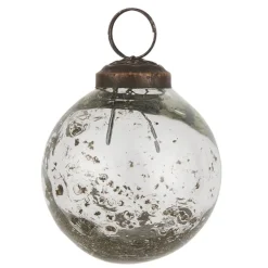 IB Laursen Weihnachtsdeko-Weihnachtskugel Glas pebbled