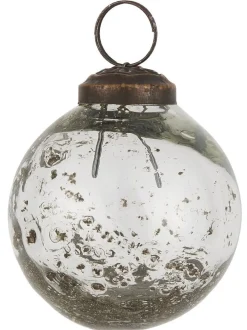 IB Laursen Weihnachtsdeko-Weihnachtskugel Glas pebbled