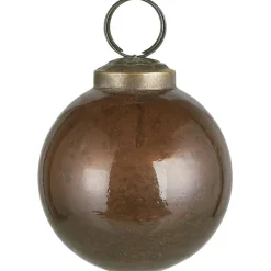 IB Laursen Weihnachtsdeko-Weihnachtskugel Glas pebbled