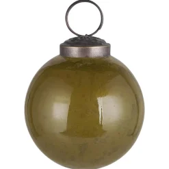 IB Laursen Weihnachtsdeko-Weihnachtskugel Glas pebbled