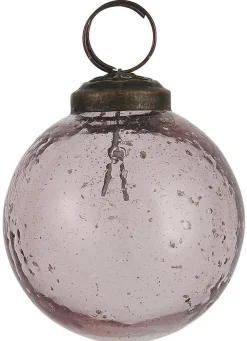 IB Laursen Weihnachtsdeko-Weihnachtskugel Glas pebbled