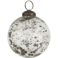 IB Laursen Weihnachtsdeko-Weihnachtskugel Glas pebbled
