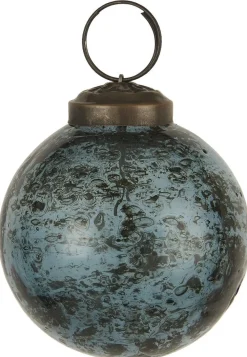 IB Laursen Weihnachtsdeko-Weihnachtskugel Glas pebbled