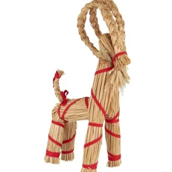 IB Laursen Weihnachtsdeko|Deko-Objekte & Figuren-Weihnachtsziege aus Stroh