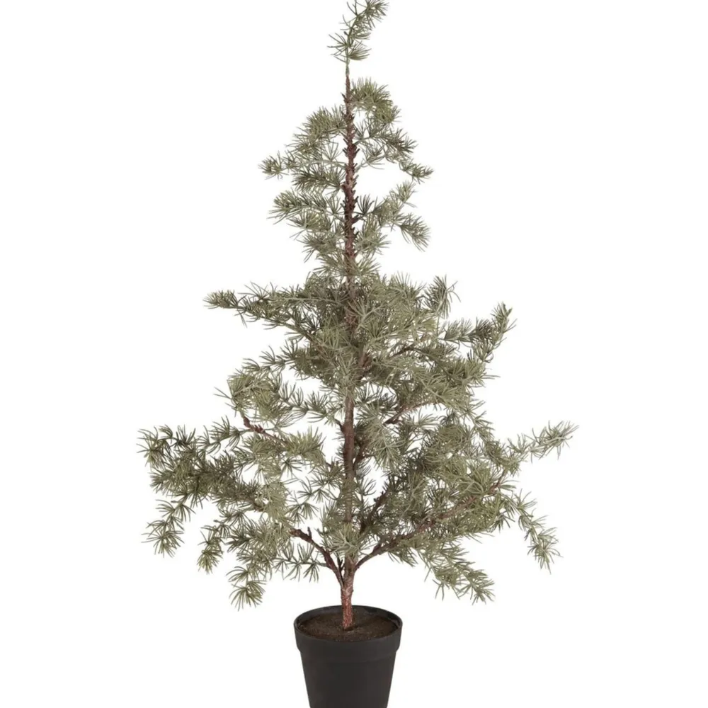 IB Laursen Weihnachtsdeko|Kunstblumen & Kunstpflanzen-Zederbaum im Topf