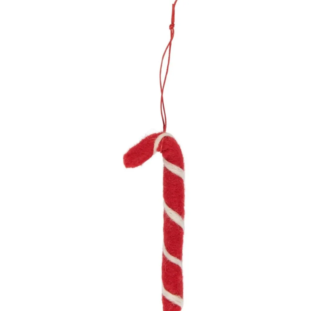 IB Laursen Weihnachtsdeko-Zuckerstange Aufhänger aus Filz