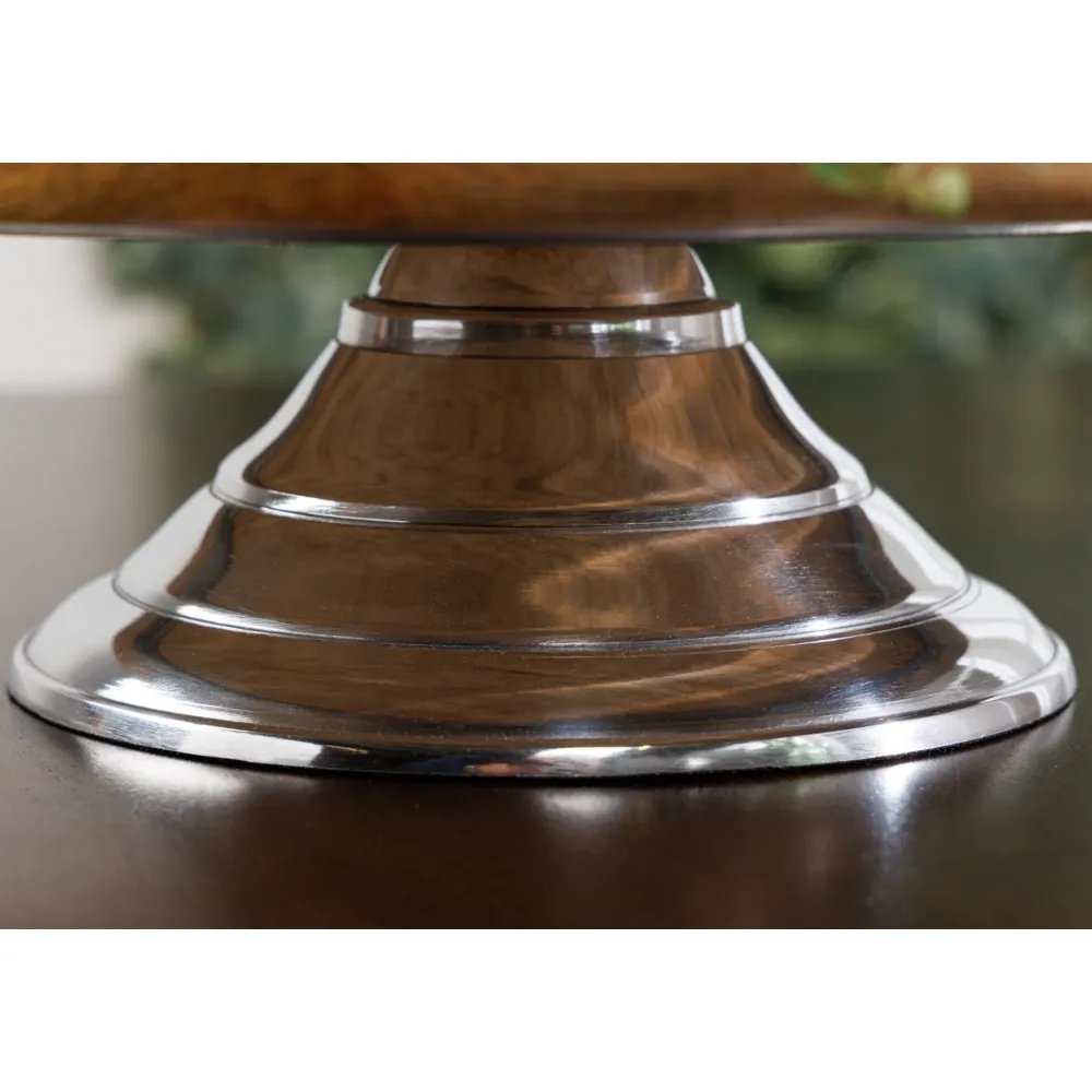 Invicta Etageren & Kuchenplatten-Deko Etagere Pure Nature Mangoholz