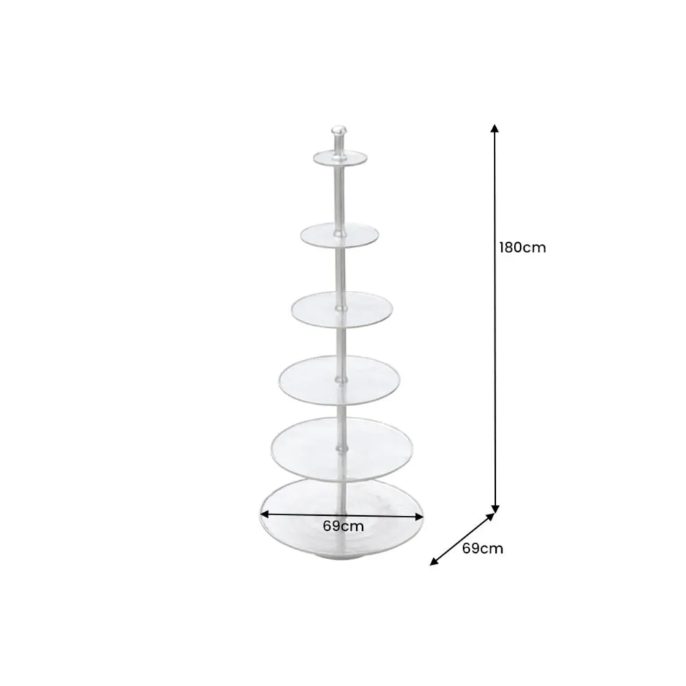 Invicta Etageren & Kuchenplatten|Geschirr & Tischdeko Skandinavisch-Etagere Abstract XL mit 6 Tabletts
