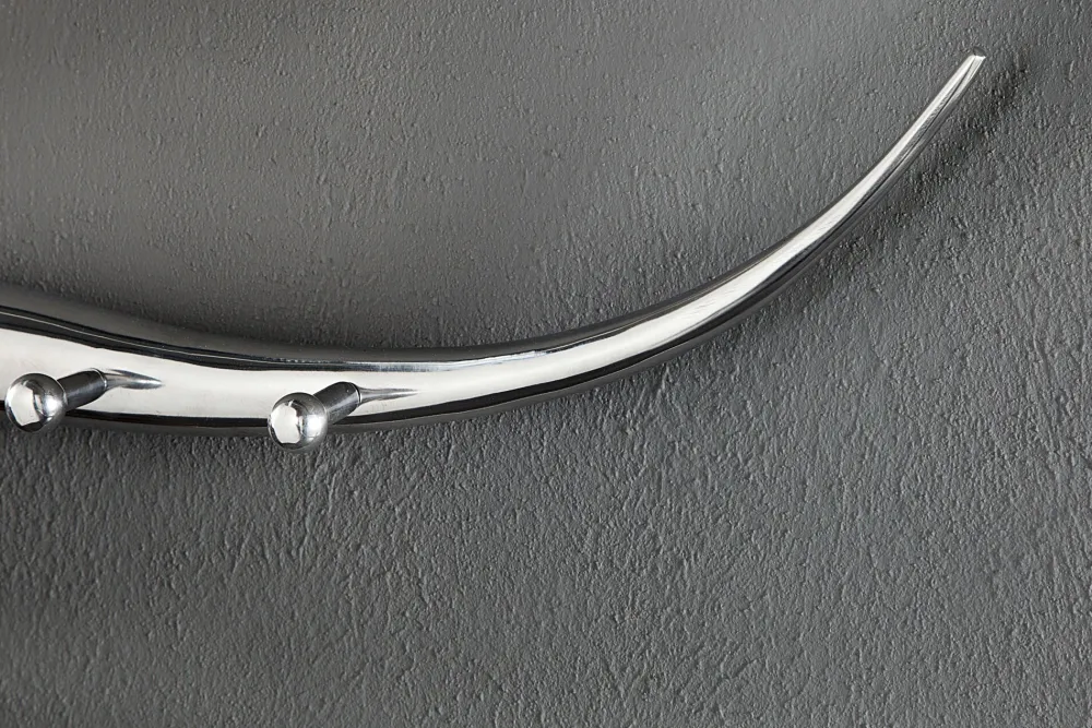 Invicta Garderoben|Griffe, Haken & Hakenleisten-Garderobe Bull Aluminium