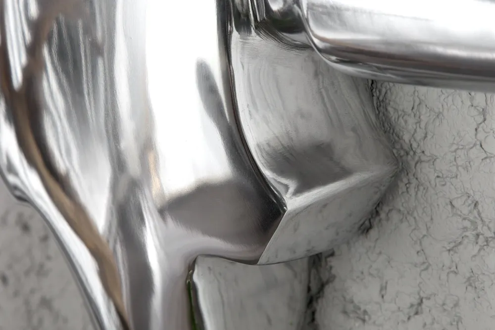 Invicta Wanddekoration-Geweih Bull Aluminium