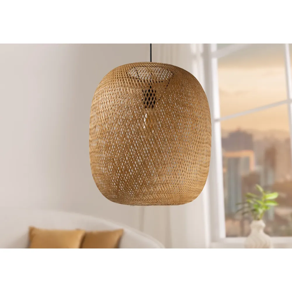 Invicta Deckenlampen-Hängelampe Organic Living 6 Bambus
