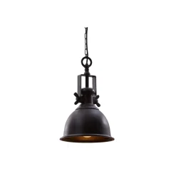 Invicta Deckenlampen-Pendelleuchte Industrial Metall schwarz Industriestil