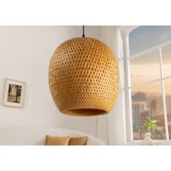 Invicta Deckenlampen-Pendelleuchte Organic Living 1 Bambus
