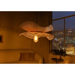 Invicta Deckenlampen-Pendelleuchte Organic Living 3 Bambus