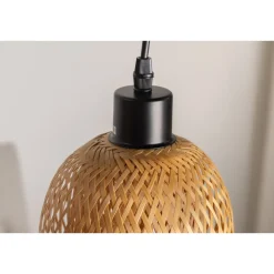 Invicta Deckenlampen-Pendelleuchte Organic Living 5 Bambus
