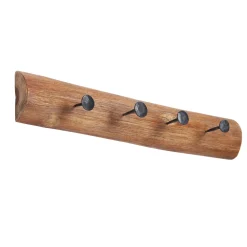 Invicta Garderoben|Griffe, Haken & Hakenleisten-Wandgarderobe Hemingway Recyclingholz
