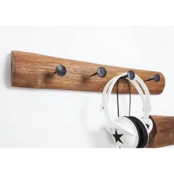 Invicta Garderoben|Griffe, Haken & Hakenleisten-Wandgarderobe Hemingway Recyclingholz