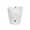 Krasilnikoff Becher, Tassen & Cups|Geschirr & Tischdeko Skandinavisch-Becher, Happy Mug, Ein Engel ohne Flügel