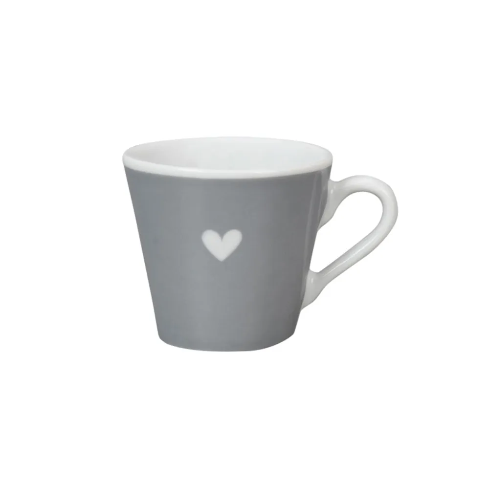 Krasilnikoff Becher, Tassen & Cups|Geschirr & Tischdeko Skandinavisch-Espresso Cup Colourful Heart