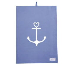 Krasilnikoff Geschirrtücher-Geschirrhandtuch Anchor mit Anker Motiv