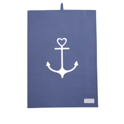 Krasilnikoff Geschirrtücher-Geschirrhandtuch Anchor mit Anker Motiv