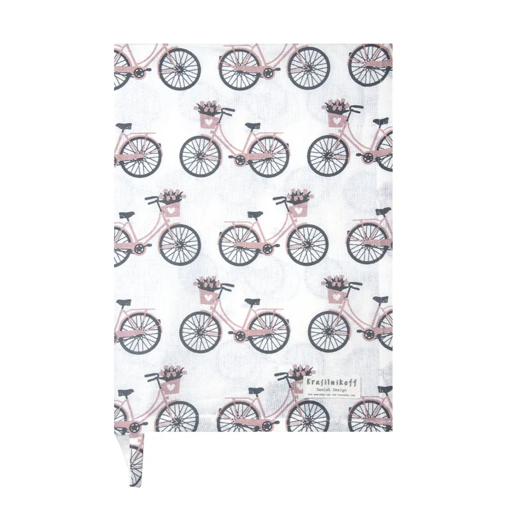 Krasilnikoff Geschirrtücher-Geschirrhandtuch Bikes