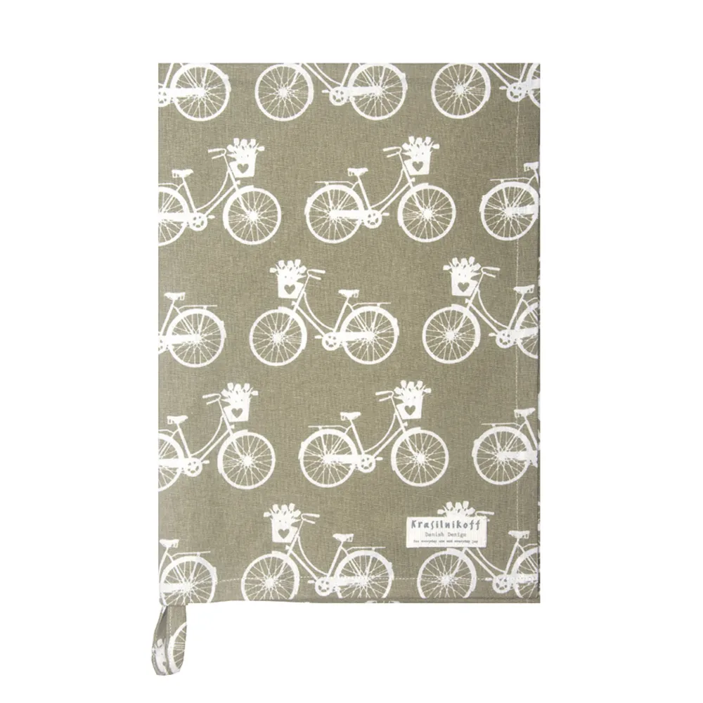 Krasilnikoff Geschirrtücher-Geschirrhandtuch Bikes