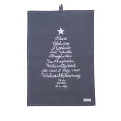 Krasilnikoff Weihnachtsdeko|Geschirrtücher-Geschirrhandtuch Christmas Words