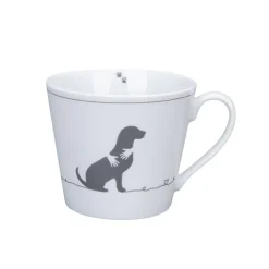 Krasilnikoff Becher, Tassen & Cups|Geschirr & Tischdeko Skandinavisch-Happy Cup Animal Love aus Porzellan
