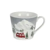 Krasilnikoff Becher, Tassen & Cups|Geschirr & Tischdeko Skandinavisch-Happy Cup, Camper in the snow