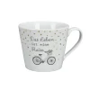 Krasilnikoff Becher, Tassen & Cups|Geschirr & Tischdeko Skandinavisch-Happy Cup, Das Leben ist eine Reise