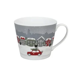 Krasilnikoff Becher, Tassen & Cups|Geschirr & Tischdeko Skandinavisch-Happy Cup Driving in the city