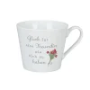 Krasilnikoff Becher, Tassen & Cups|Geschirr & Tischdeko Skandinavisch-Happy Cup Glück ist eine Freundin wie dich zu haben