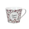 Krasilnikoff Becher, Tassen & Cups|Geschirr & Tischdeko Skandinavisch-Happy Cup Super Oma colorful
