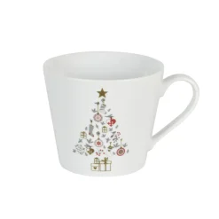 Krasilnikoff Becher, Tassen & Cups|Geschirr & Tischdeko Skandinavisch-Happy Cup Tasse, Christmas Tree