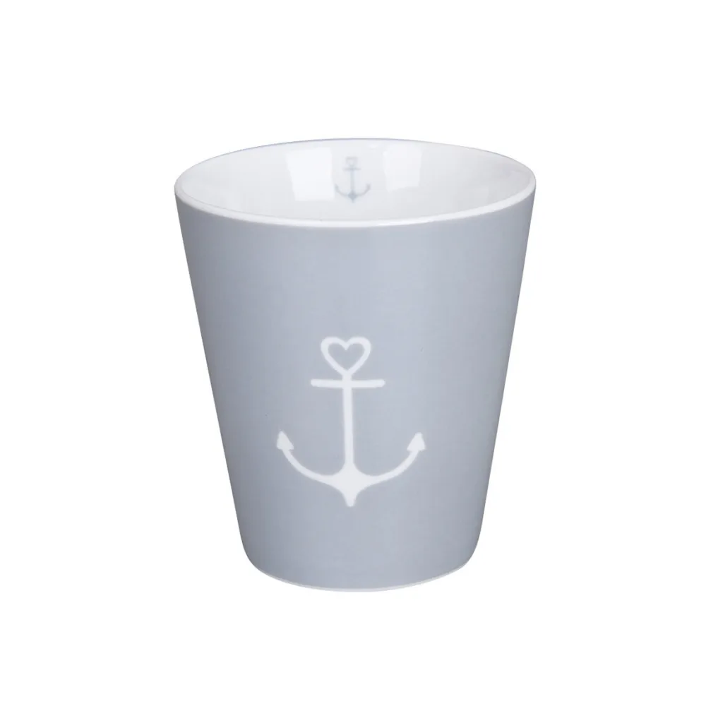 Krasilnikoff Becher, Tassen & Cups|Geschirr & Tischdeko Skandinavisch-Happy Mug Anchor