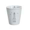 Krasilnikoff Becher, Tassen & Cups|Geschirr & Tischdeko Skandinavisch-Happy Mug Becher Insel Liebe