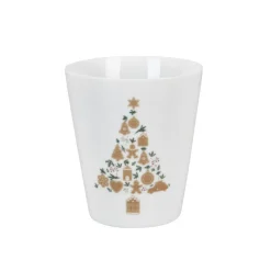Krasilnikoff Weihnachtsdeko|Becher, Tassen & Cups-Happy Mug Becher Christmas Tree Gingerbread
