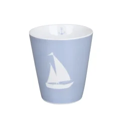 Krasilnikoff Becher, Tassen & Cups|Geschirr & Tischdeko Skandinavisch-Happy Mug Boat Silhouette