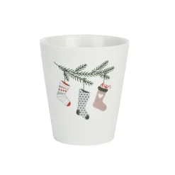 Krasilnikoff Weihnachtsdeko|Becher, Tassen & Cups-Happy Mug Christmas Stockings